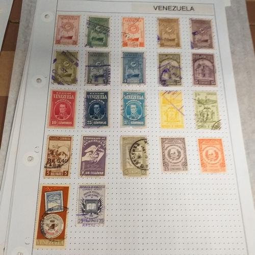 305 - Venezuela, small collection on 13 album sheets, from early issues (good selection of overprints) bul... 