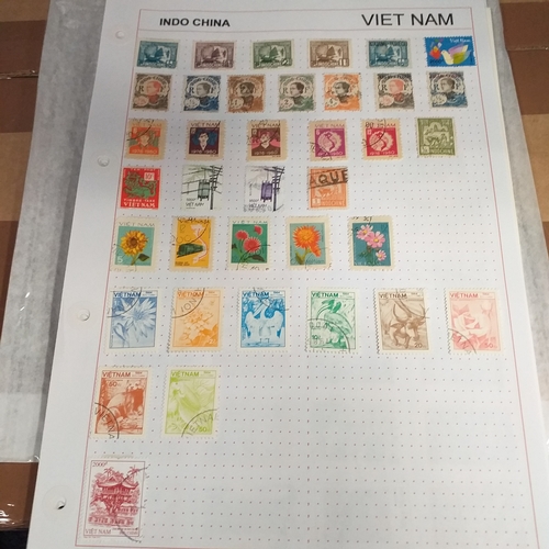 306 - Vietnam collection on approx 20 album pages, mostly used (some issues CTO) strong thematic interest.