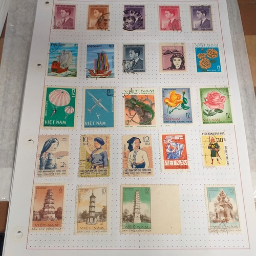 306 - Vietnam collection on approx 20 album pages, mostly used (some issues CTO) strong thematic interest.