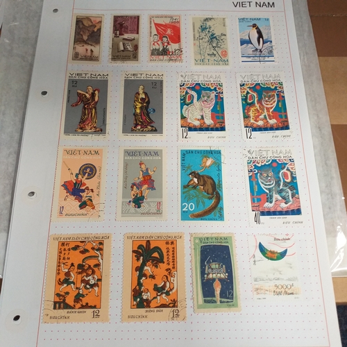 306 - Vietnam collection on approx 20 album pages, mostly used (some issues CTO) strong thematic interest.