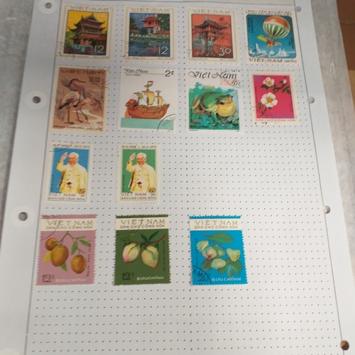 306 - Vietnam collection on approx 20 album pages, mostly used (some issues CTO) strong thematic interest.