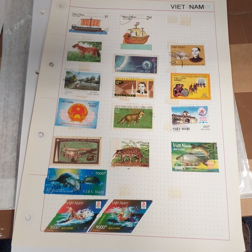 306 - Vietnam collection on approx 20 album pages, mostly used (some issues CTO) strong thematic interest.