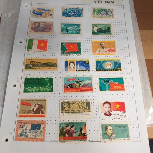 306 - Vietnam collection on approx 20 album pages, mostly used (some issues CTO) strong thematic interest.