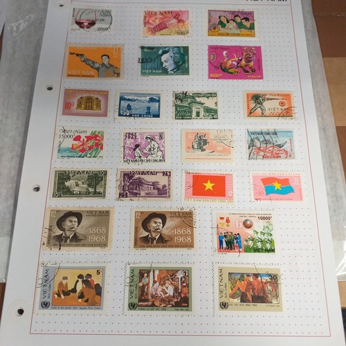 306 - Vietnam collection on approx 20 album pages, mostly used (some issues CTO) strong thematic interest.