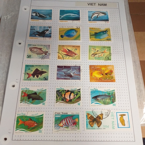 306 - Vietnam collection on approx 20 album pages, mostly used (some issues CTO) strong thematic interest.