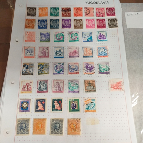 307 - Yugoslavia collection on 20+ album sheets from early (1916) to late 1970's, mainly used, strong them... 