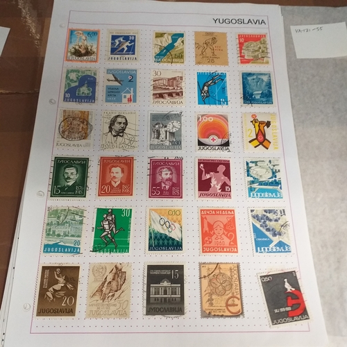 307 - Yugoslavia collection on 20+ album sheets from early (1916) to late 1970's, mainly used, strong them... 