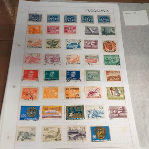 307 - Yugoslavia collection on 20+ album sheets from early (1916) to late 1970's, mainly used, strong them... 