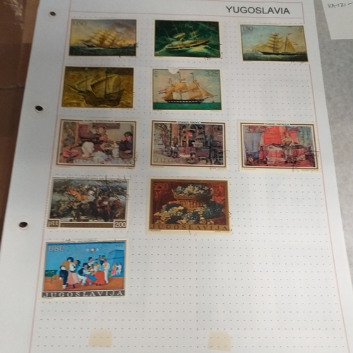 307 - Yugoslavia collection on 20+ album sheets from early (1916) to late 1970's, mainly used, strong them... 