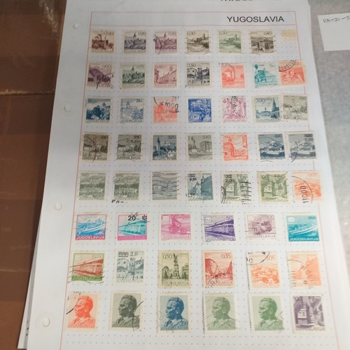 307 - Yugoslavia collection on 20+ album sheets from early (1916) to late 1970's, mainly used, strong them... 