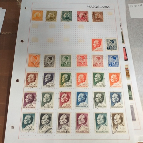 307 - Yugoslavia collection on 20+ album sheets from early (1916) to late 1970's, mainly used, strong them... 