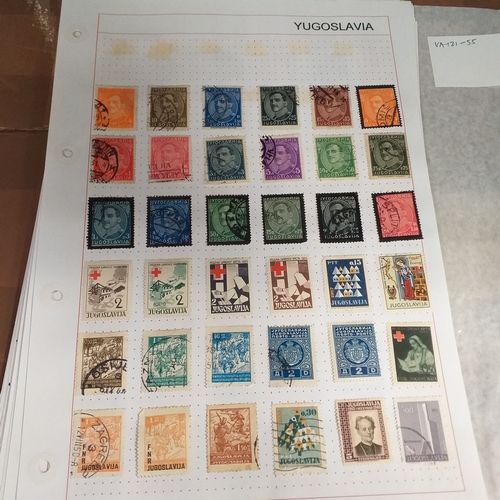 307 - Yugoslavia collection on 20+ album sheets from early (1916) to late 1970's, mainly used, strong them... 