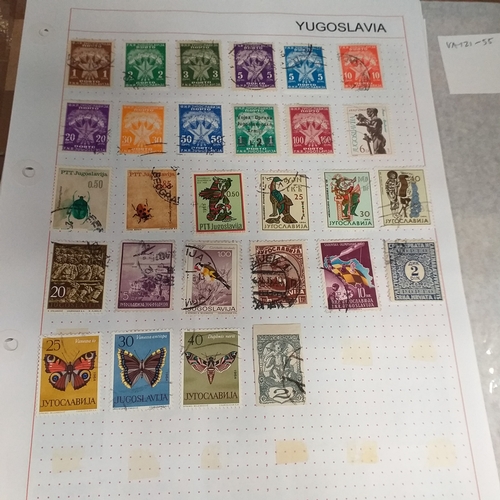 307 - Yugoslavia collection on 20+ album sheets from early (1916) to late 1970's, mainly used, strong them... 