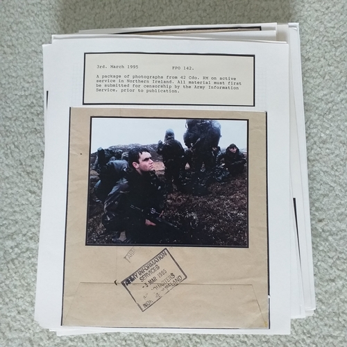 102 - GB.  Well written up 'Royal Marines' postal history collection on 50+ pages with mail from Royal Mar... 