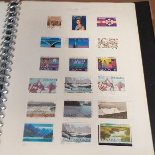 177 - Canada mint and used collection from early to 1971 on album pages and 1972 - 1996 approximately in a... 