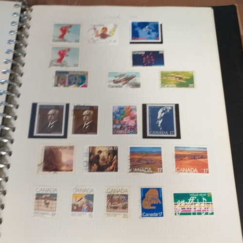 177 - Canada mint and used collection from early to 1971 on album pages and 1972 - 1996 approximately in a... 