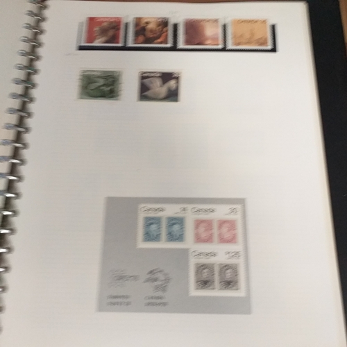 177 - Canada mint and used collection from early to 1971 on album pages and 1972 - 1996 approximately in a... 