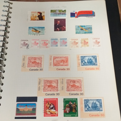 177 - Canada mint and used collection from early to 1971 on album pages and 1972 - 1996 approximately in a... 