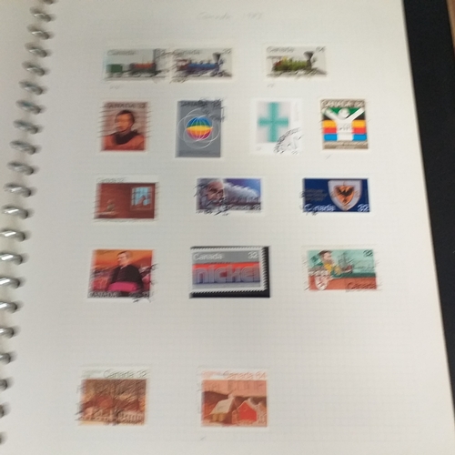 177 - Canada mint and used collection from early to 1971 on album pages and 1972 - 1996 approximately in a... 