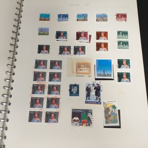 177 - Canada mint and used collection from early to 1971 on album pages and 1972 - 1996 approximately in a... 