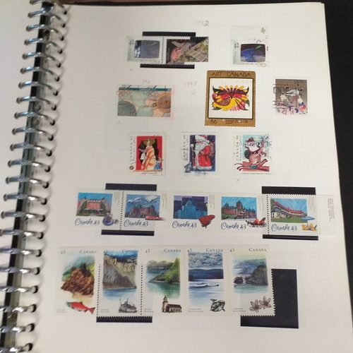 177 - Canada mint and used collection from early to 1971 on album pages and 1972 - 1996 approximately in a... 