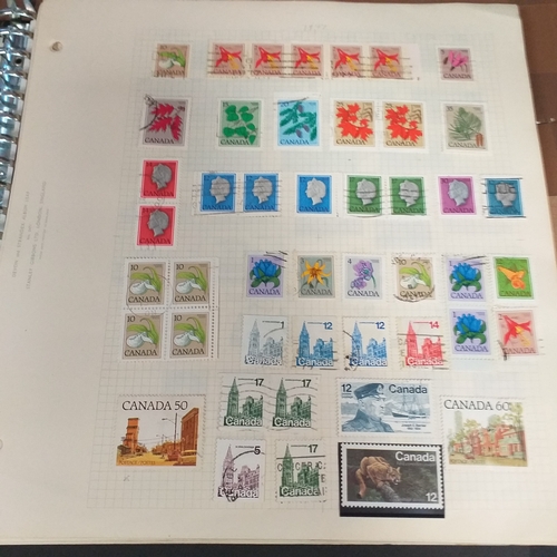 177 - Canada mint and used collection from early to 1971 on album pages and 1972 - 1996 approximately in a... 