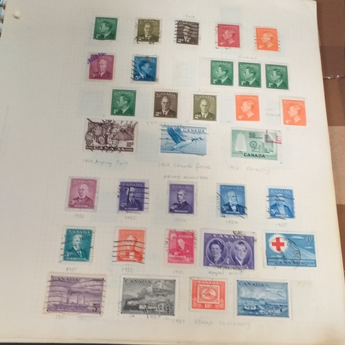 177 - Canada mint and used collection from early to 1971 on album pages and 1972 - 1996 approximately in a... 
