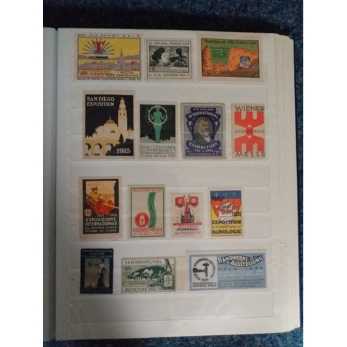 149 - Collection in 2 large stock books from around the World of Cinderella's, principally GB and Europe (... 