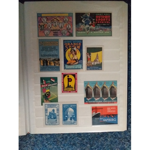 149 - Collection in 2 large stock books from around the World of Cinderella's, principally GB and Europe (... 