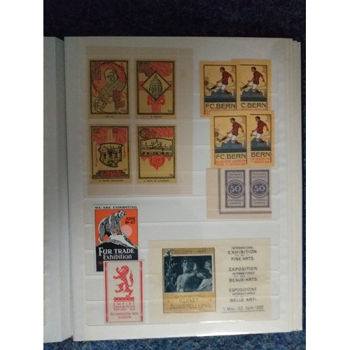 149 - Collection in 2 large stock books from around the World of Cinderella's, principally GB and Europe (... 