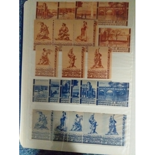 149 - Collection in 2 large stock books from around the World of Cinderella's, principally GB and Europe (... 