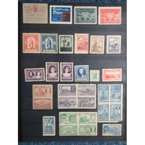 149 - Collection in 2 large stock books from around the World of Cinderella's, principally GB and Europe (... 