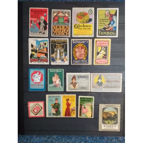 149 - Collection in 2 large stock books from around the World of Cinderella's, principally GB and Europe (... 