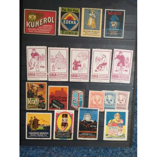 149 - Collection in 2 large stock books from around the World of Cinderella's, principally GB and Europe (... 