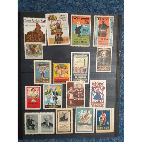 149 - Collection in 2 large stock books from around the World of Cinderella's, principally GB and Europe (... 