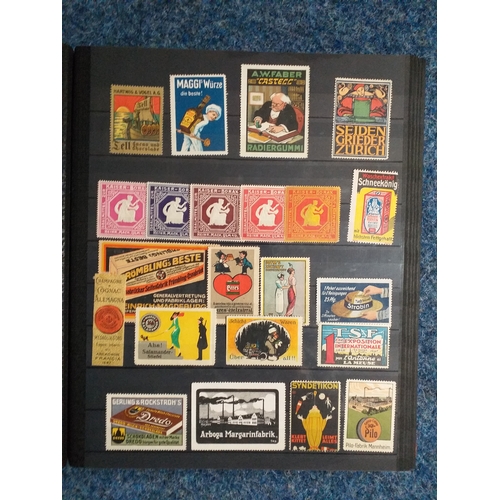 149 - Collection in 2 large stock books from around the World of Cinderella's, principally GB and Europe (... 