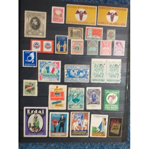 149 - Collection in 2 large stock books from around the World of Cinderella's, principally GB and Europe (... 