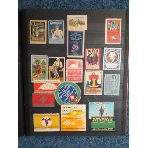 149 - Collection in 2 large stock books from around the World of Cinderella's, principally GB and Europe (... 