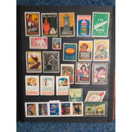 149 - Collection in 2 large stock books from around the World of Cinderella's, principally GB and Europe (... 