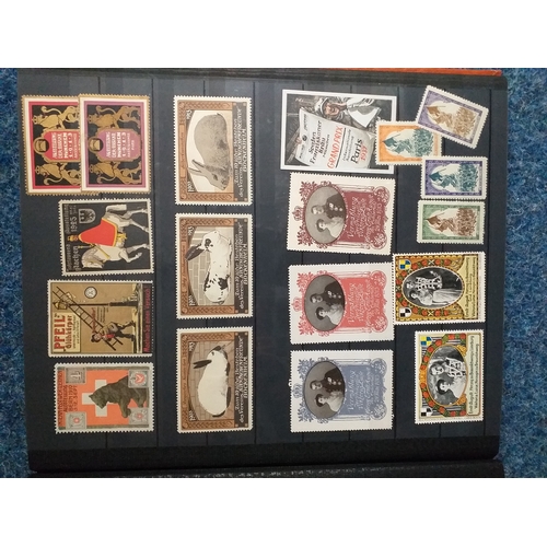 149 - Collection in 2 large stock books from around the World of Cinderella's, principally GB and Europe (... 