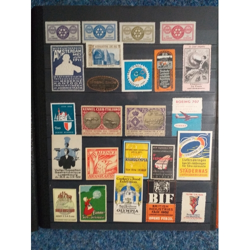 149 - Collection in 2 large stock books from around the World of Cinderella's, principally GB and Europe (... 