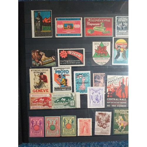 149 - Collection in 2 large stock books from around the World of Cinderella's, principally GB and Europe (... 