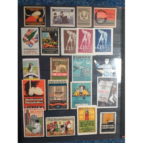 149 - Collection in 2 large stock books from around the World of Cinderella's, principally GB and Europe (... 