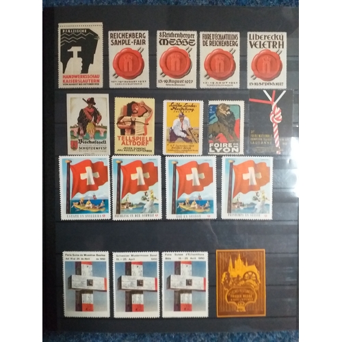 149 - Collection in 2 large stock books from around the World of Cinderella's, principally GB and Europe (... 