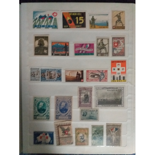 149 - Collection in 2 large stock books from around the World of Cinderella's, principally GB and Europe (... 