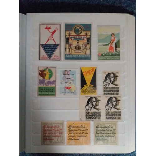 149 - Collection in 2 large stock books from around the World of Cinderella's, principally GB and Europe (... 