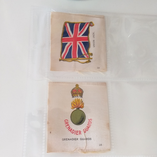 79 - Small selection of Muratti Silks incl  Series B Flags (No 19) only 1 in the set. Series B (4-18) Reg... 