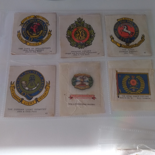 79 - Small selection of Muratti Silks incl  Series B Flags (No 19) only 1 in the set. Series B (4-18) Reg... 