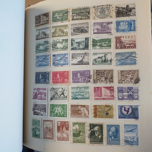 136 - Europe - Albania onwards on approx 100 pages in a Devon Album.