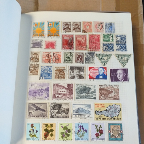 136 - Europe - Albania onwards on approx 100 pages in a Devon Album.